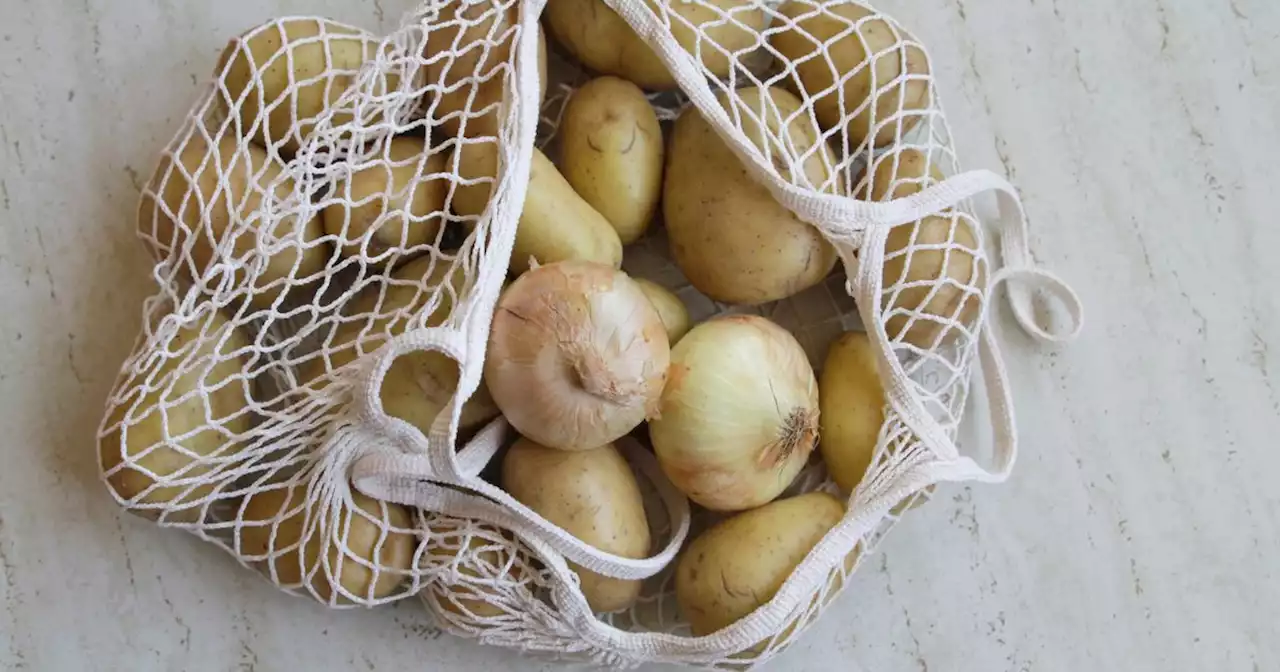 Handy onion storage solution that keeps vegetables fresh for up to six months