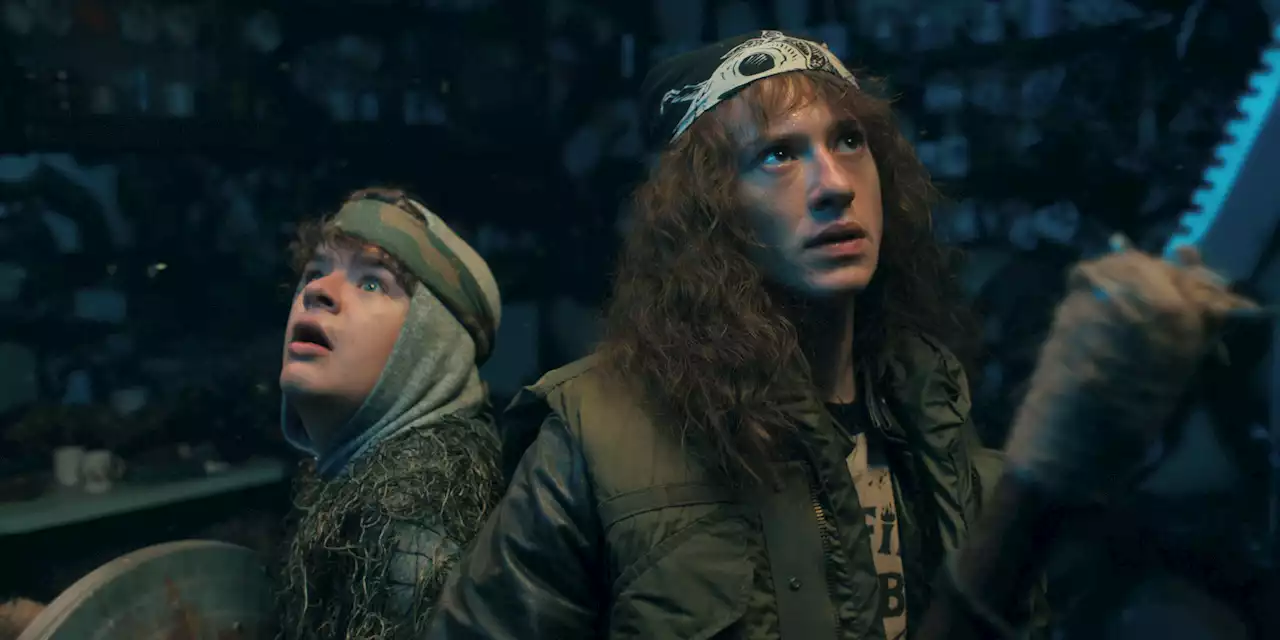 Stranger Things writers drop unseen Eddie and Dustin clip