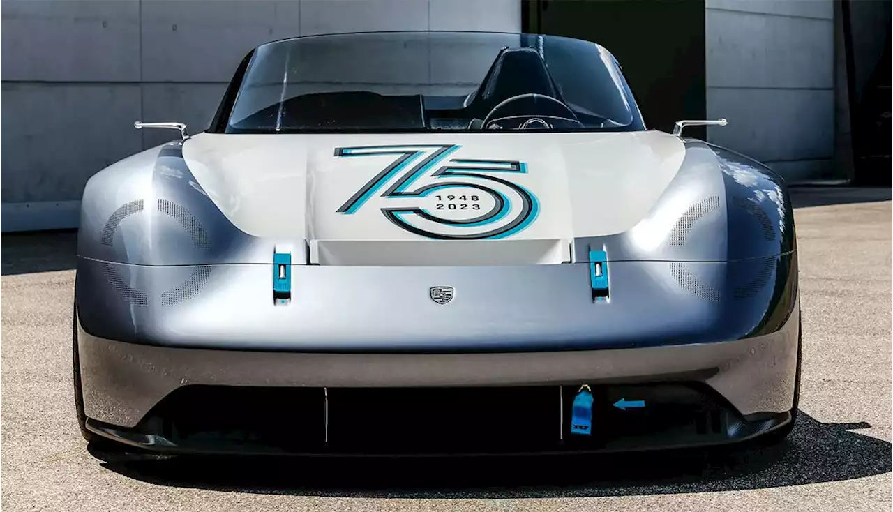 Porsche zeigt Elektro-Studie Vision 357 Speedster