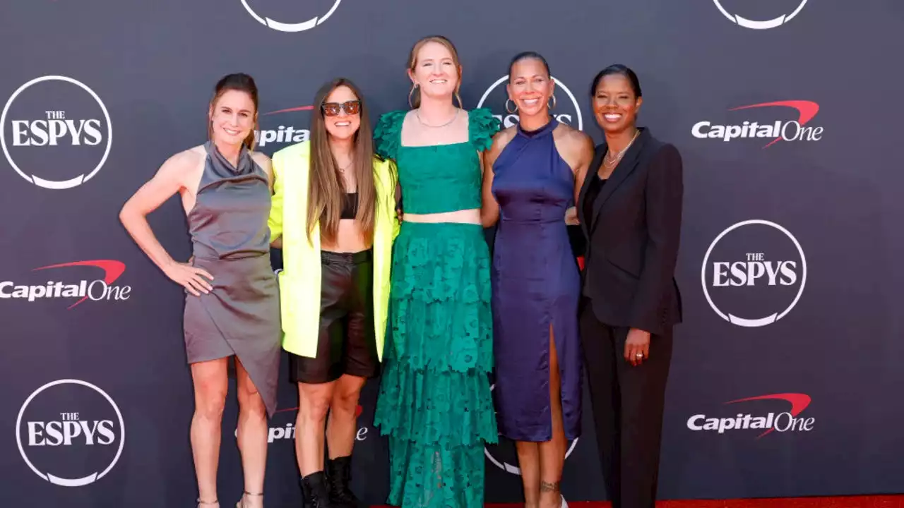 U.S. Women's Soccer Team Honored For Equal Pay Battle at ESPY Awards