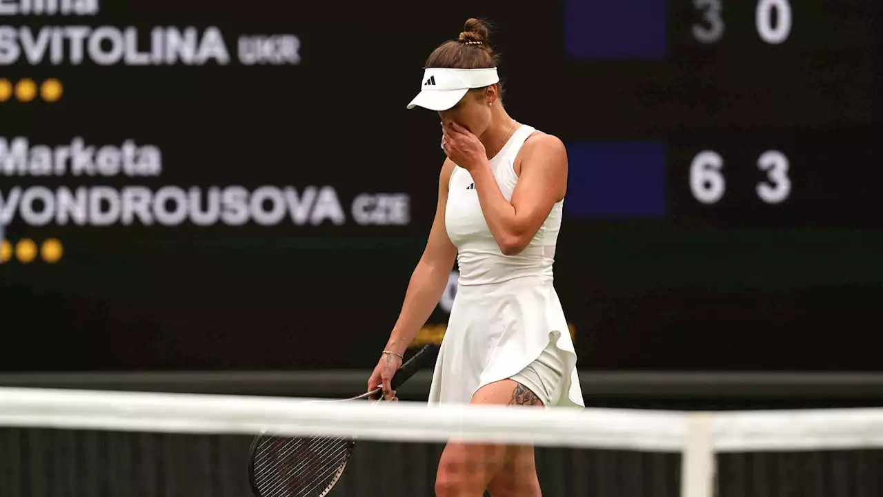 Wimbledon 2023 - Elina Svitolina verpasst nach Niederlage gegen Marketa Vondrousova erstes Grand-Slam-Finale