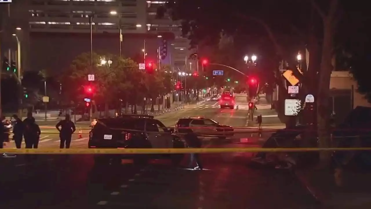 Man fatally shot near LA City Hall