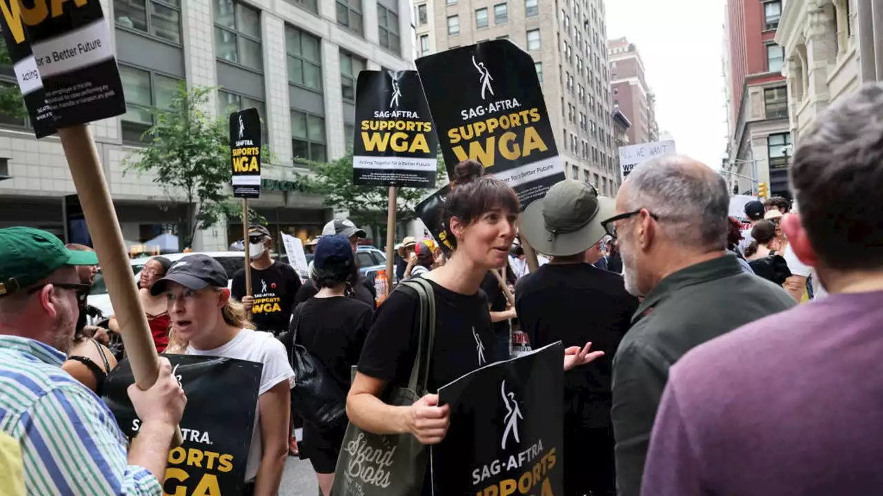 SAG-AFTRA Strike: Hollywood actors join writers on picket lines for 1st time in mor