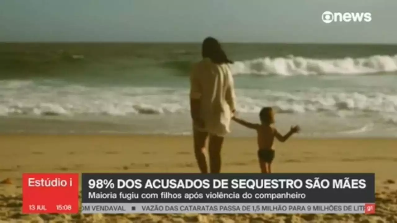 98% dos acusados de sequestro internacional de crianças são mães e maioria fugiu após violência do pai, diz ONG