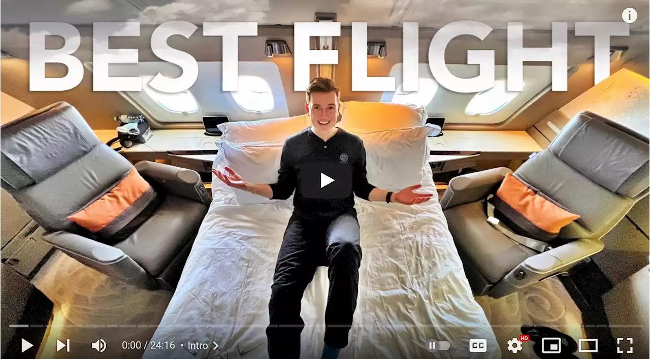 ‘This is not an airplane seat; this is a hotel room in the sky’ — YouTuber raves about Singapore Airlines' first-class Suites cabin - Singapore News