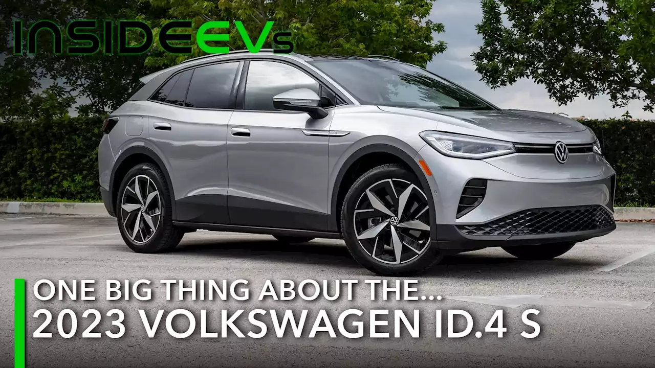 One Big Thing About The 2023 Volkswagen ID.4 S: It's More Premium