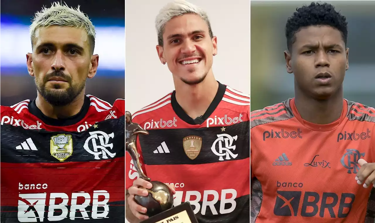 Como o Flamengo se resguarda para possíveis saídas de Arrascaeta, Pedro e Matheus França