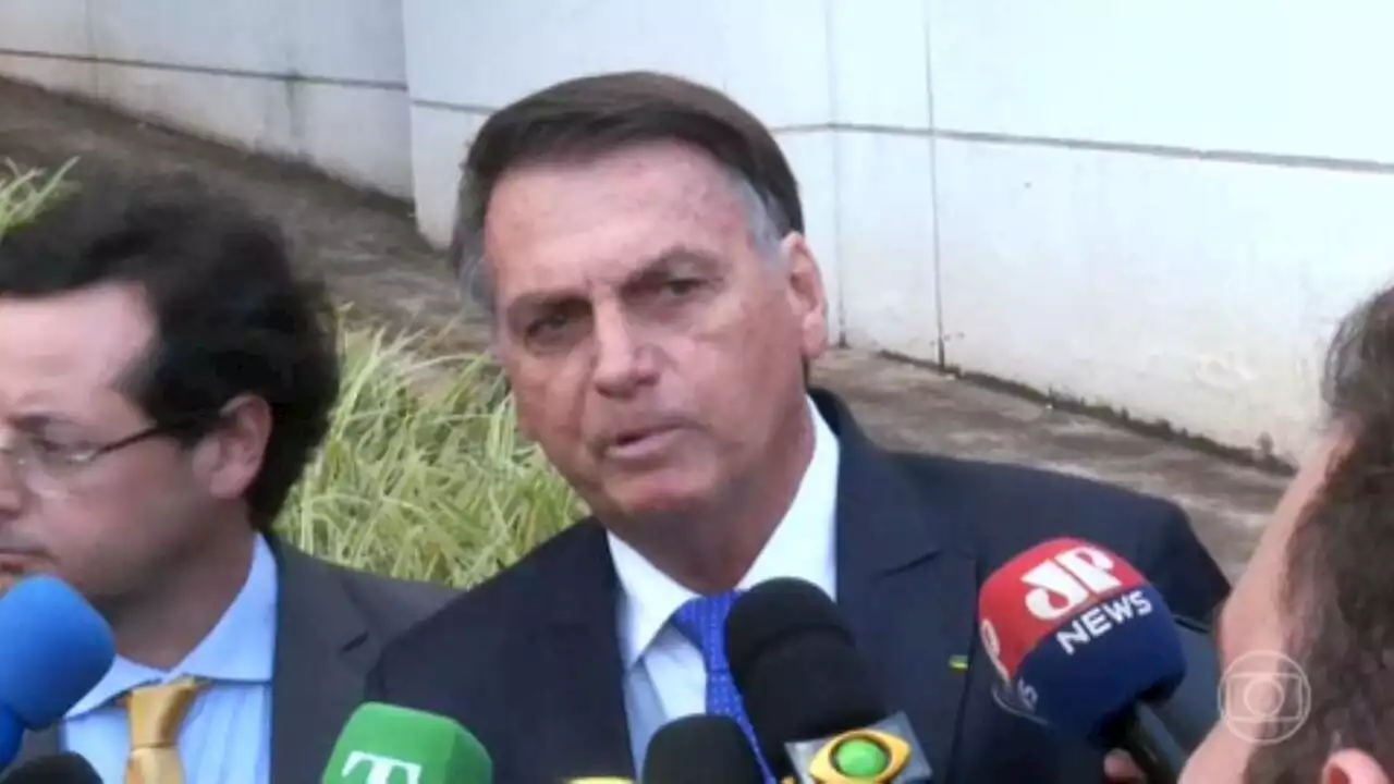 Bolsonaro presta depoimento sobre o suposto plano para gravar o ministro do STF Alexandre de Moraes