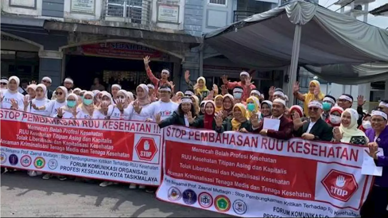 IDI dan 4 Organisasi Profesi Nakes bakal Ajukan Uji Materi UU Kesehatan ke MK