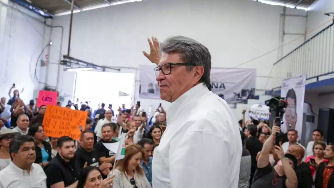 Ricardo Monreal critica fiscales de Veracruz por falta de justicia, durante gira