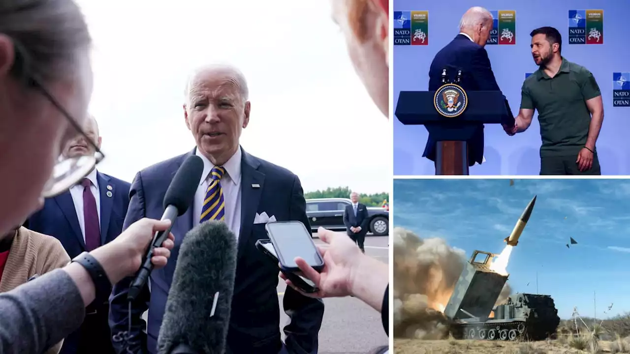 Joe Biden admits he is considering sending Ukraine long range missiles that could hit Russia