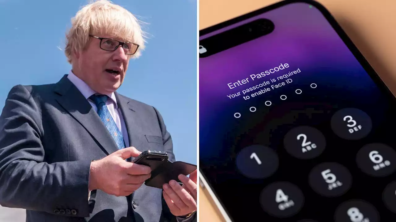 Boris Johnson 'can't hand over Covid WhatsApp messages because he has forgotten old iPhone password'