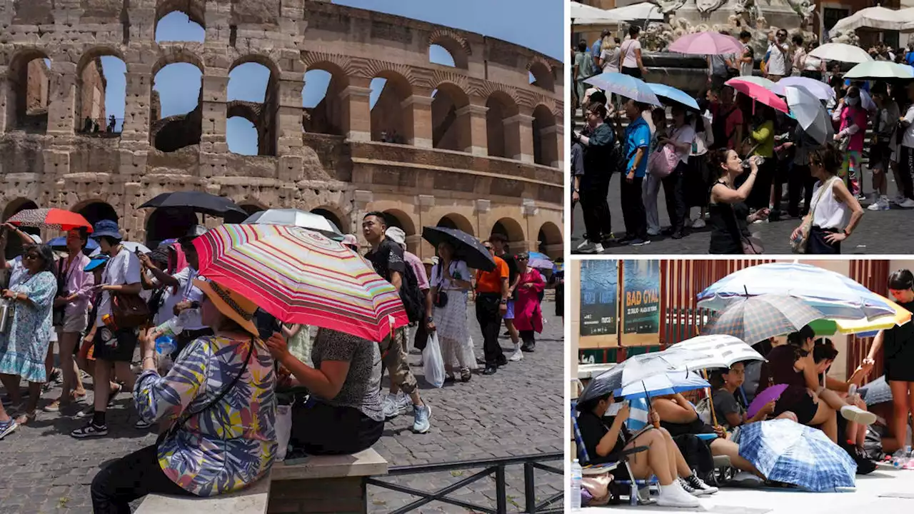 Brits face holiday hell as Europe's Cerberus heatwave kills three and temperatures soar above 45C