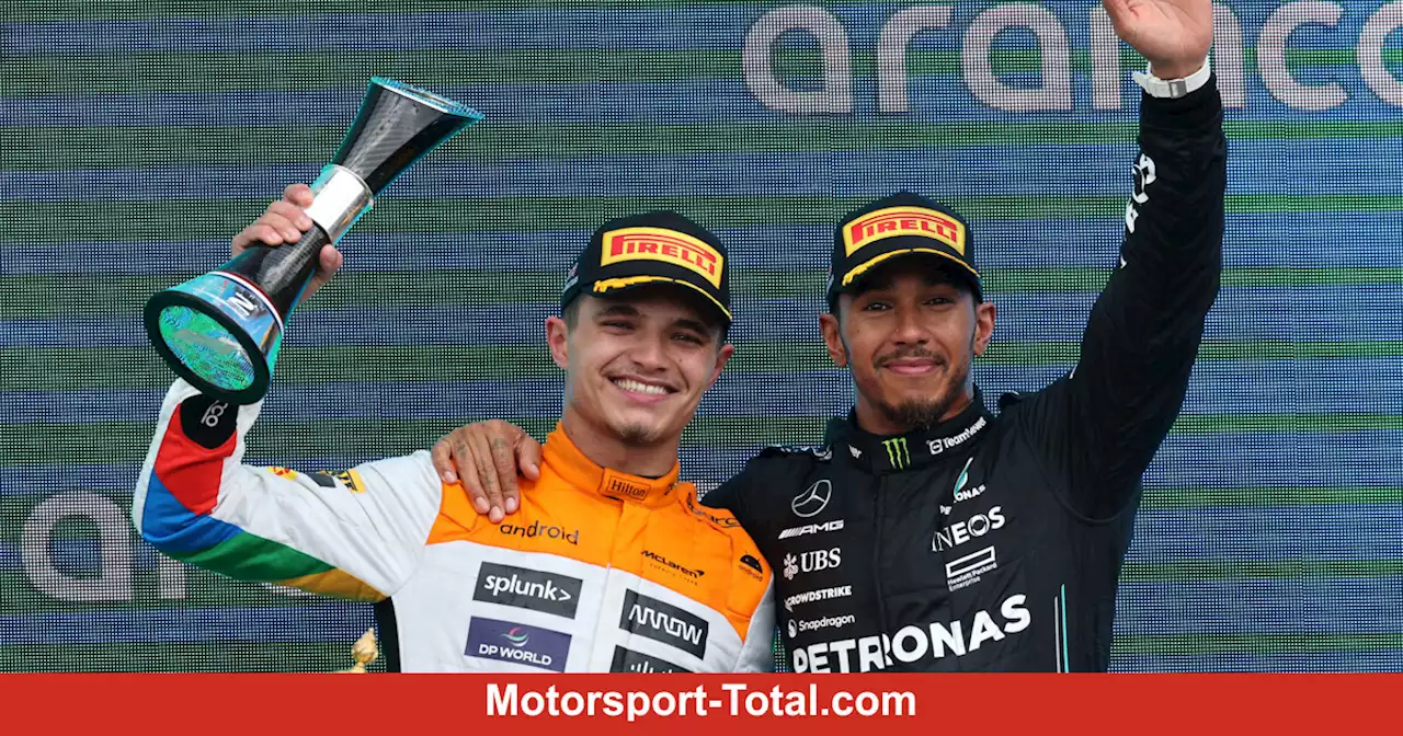 Lando Norris über Landsmann Hamilton: 'Du bist ziemlich alt, Kumpel!'