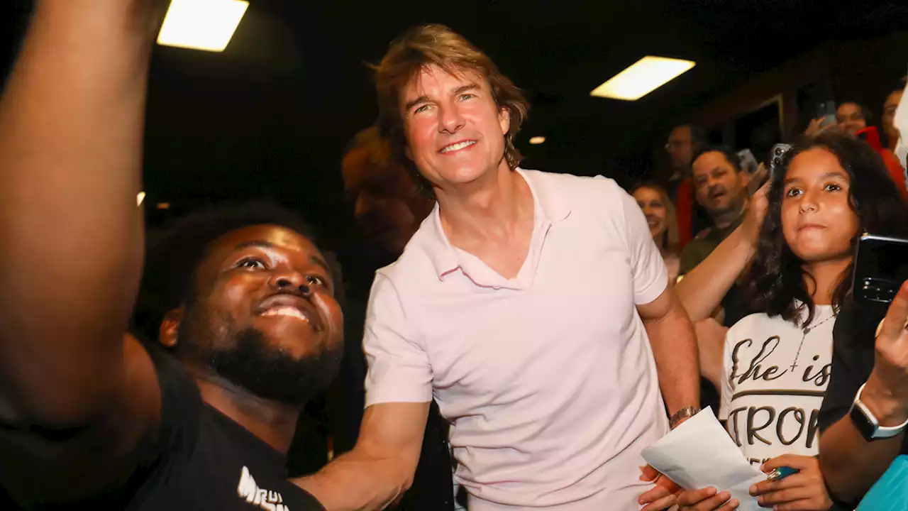 Tom Cruise surprises South Miami moviegoers at ‘Mission: Impossible' screening