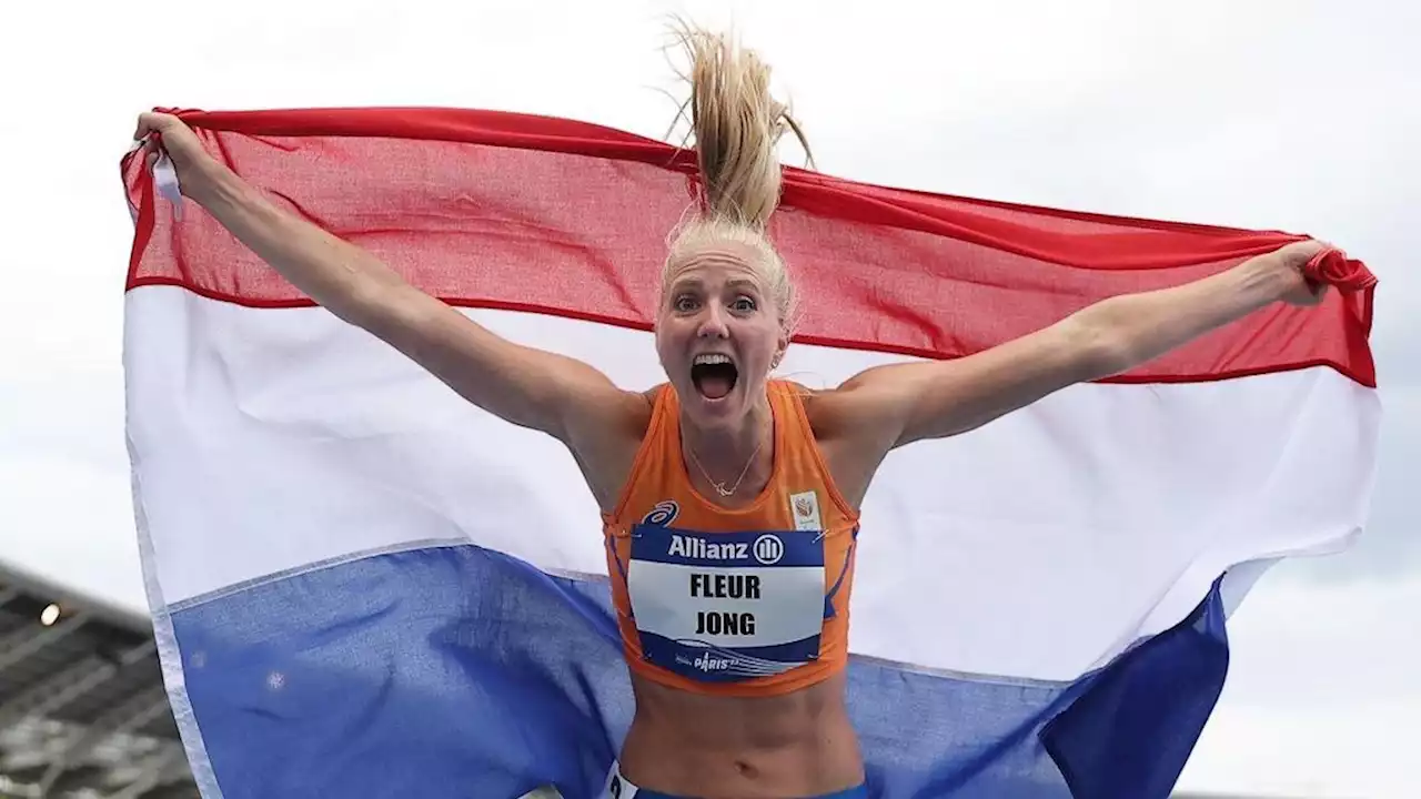 Jong is snelste op 100 meter en pakt tweede goud op WK para-atletiek