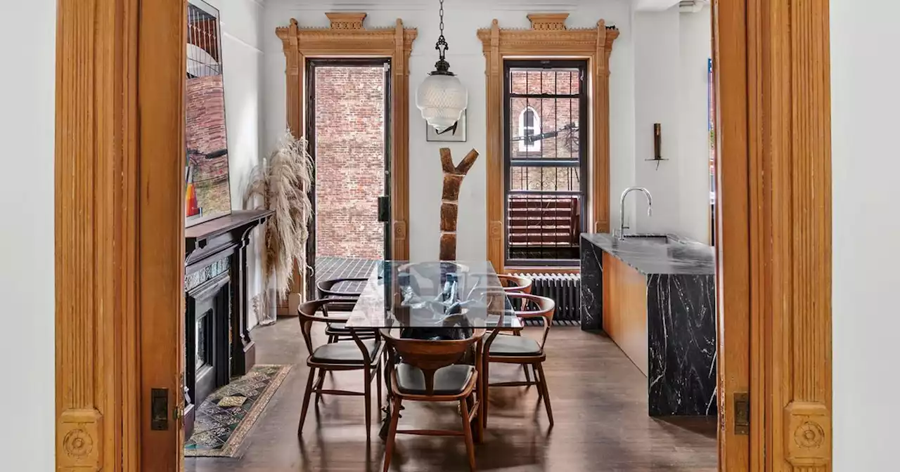 A Bed-Stuy Townhouse That Was Once a Prep School