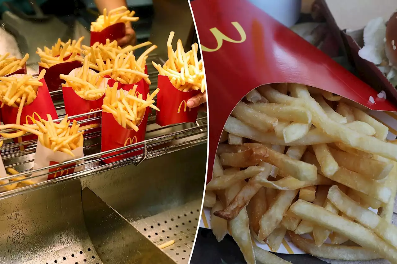 McDonald’s is giving out free fries today for National French Fry Day