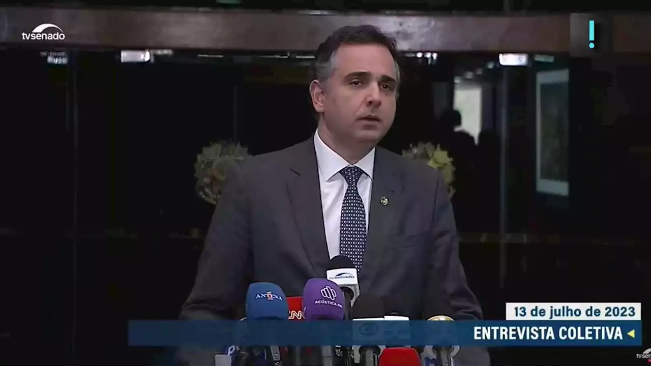 Pacheco faz pronunciamento sobre Barroso: “Infeliz”