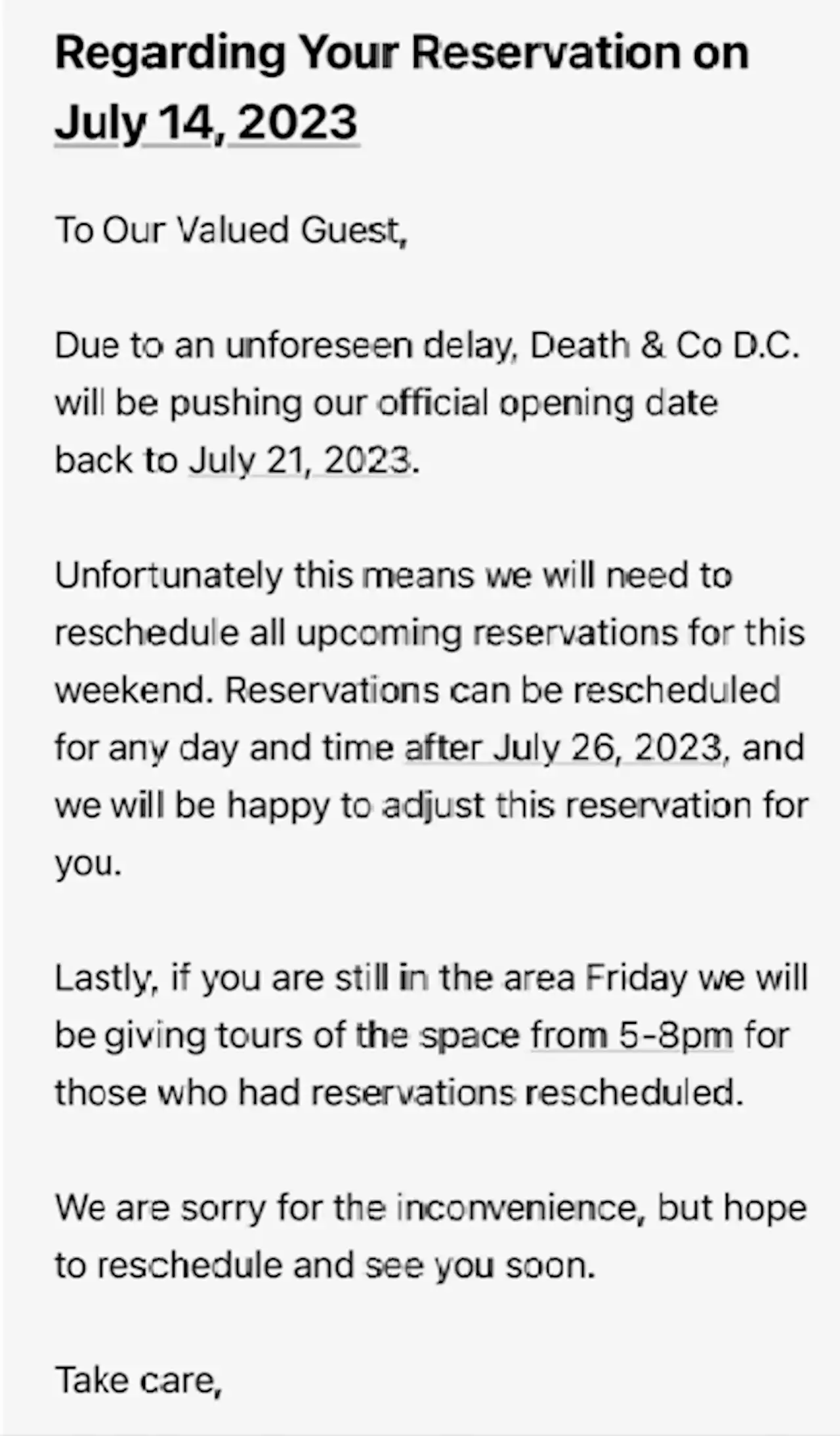 The reports of Death and Co.’s opening this weekend were greatly exaggerated - PoPville