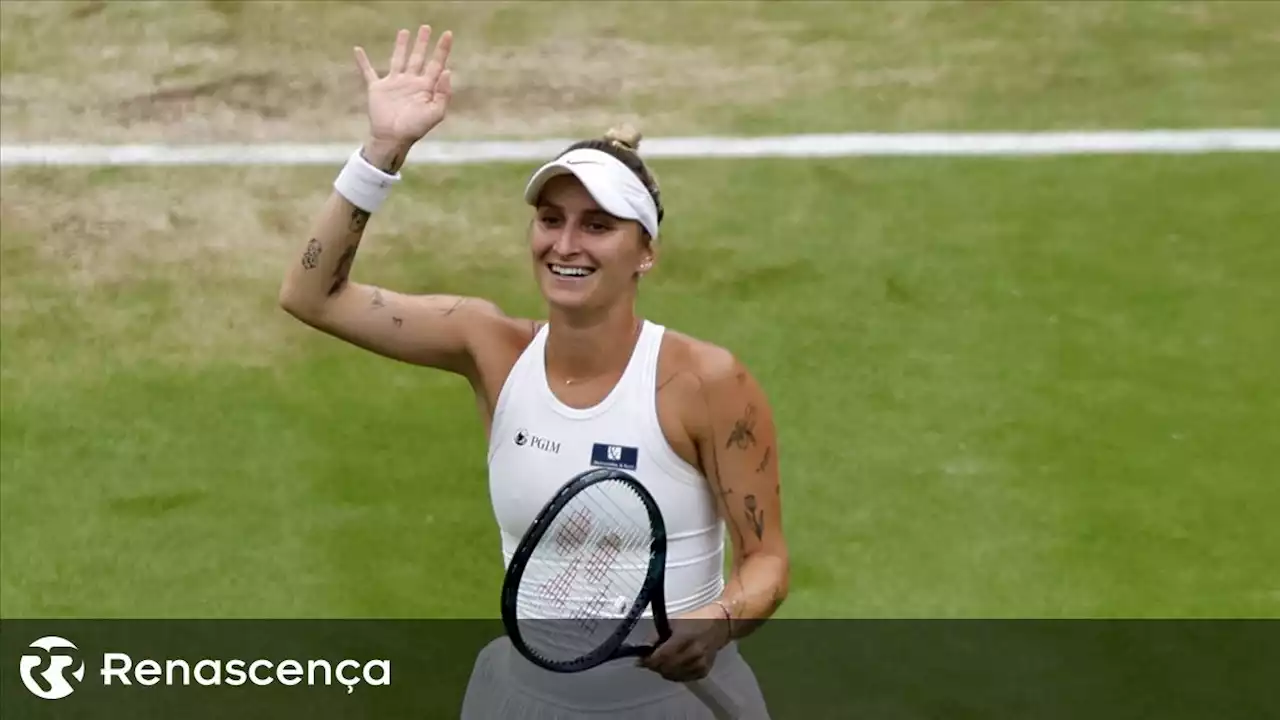 Marketa Vondrousova vence e está na final de Wimbledon - Renascença