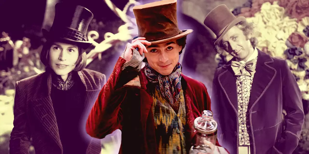 How Timothée Chalamet's Willy Wonka Compares To Gene Wilder & Johnny Depp