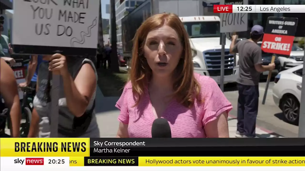 Hollywood actors announce strike after SAG-AFTRA union and studios fail to reach pay deal