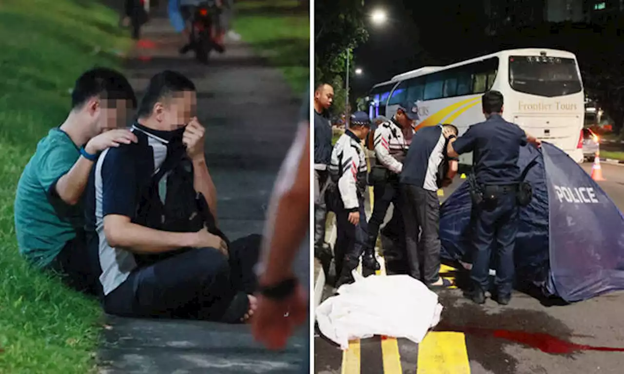 Cyclist, 18, dies after getting hit by bus in Yishun: Family breaks down while identifying body