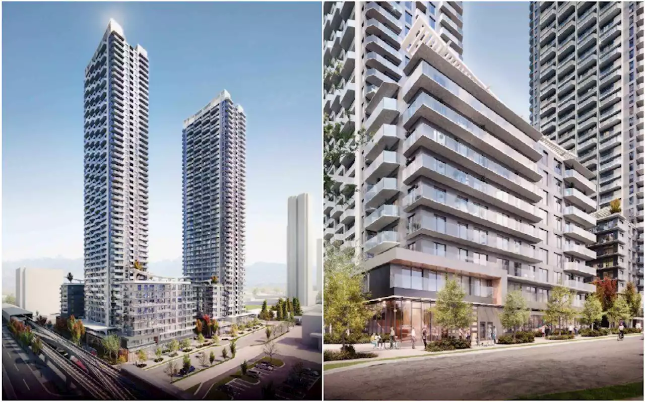 50- And 46-Storey Towers Proposed Near Surrey's Gateway Station