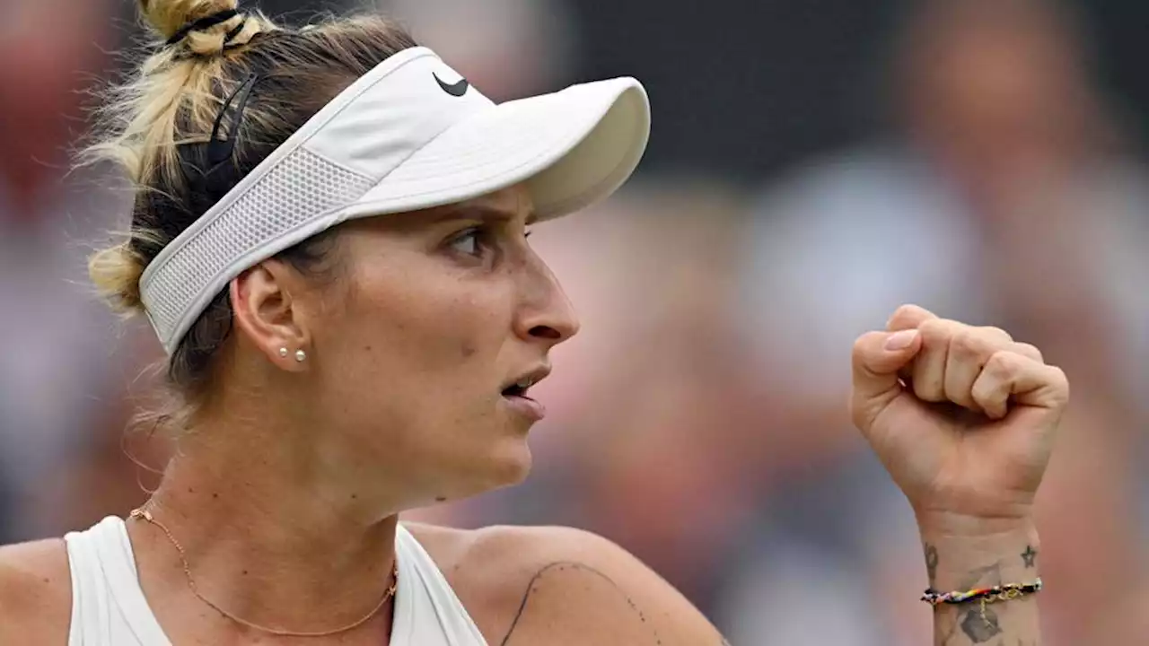 Vondrousova ends Svitolina's run to reach Wimbledon final