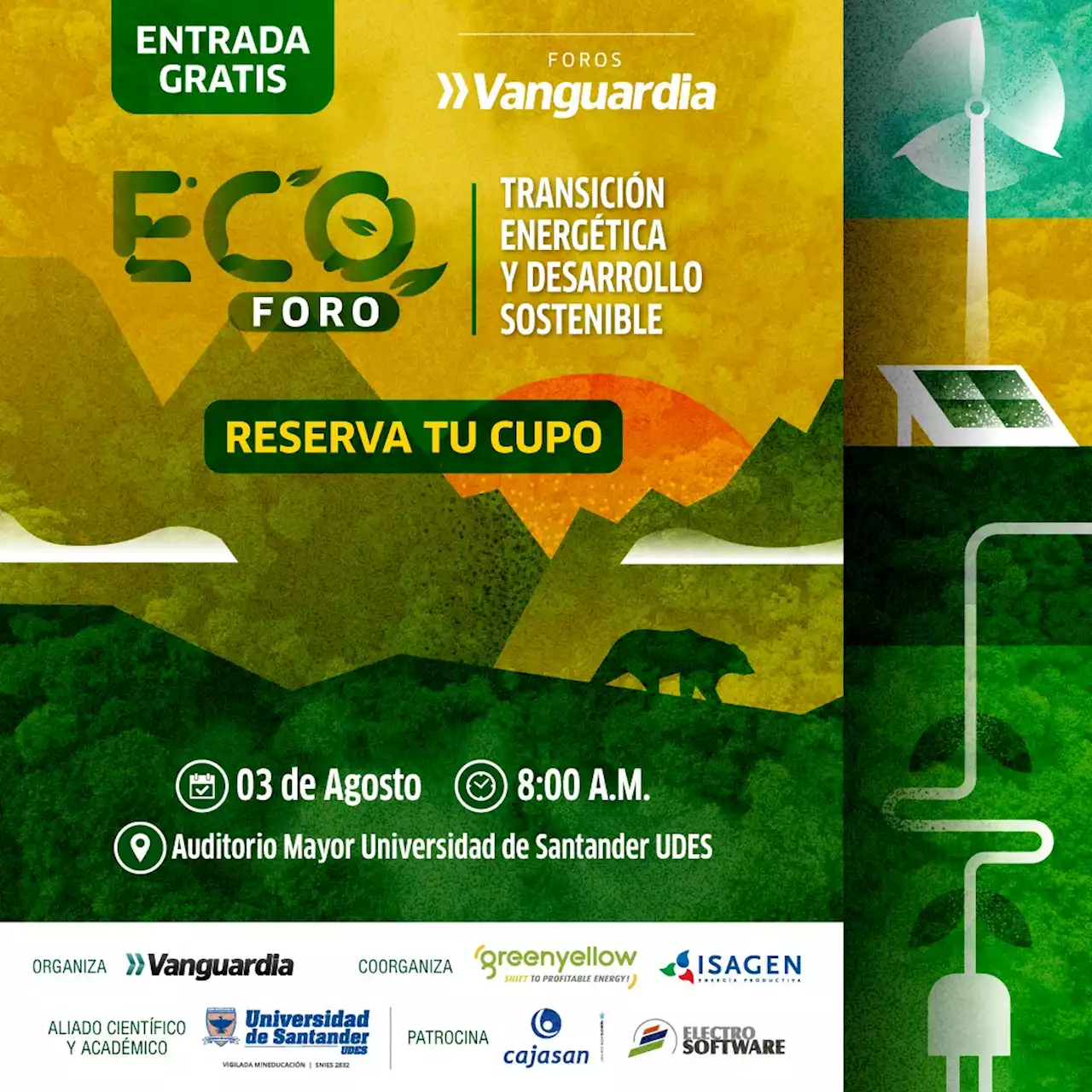 Regístrate al evento 'ECOFORO 2023'