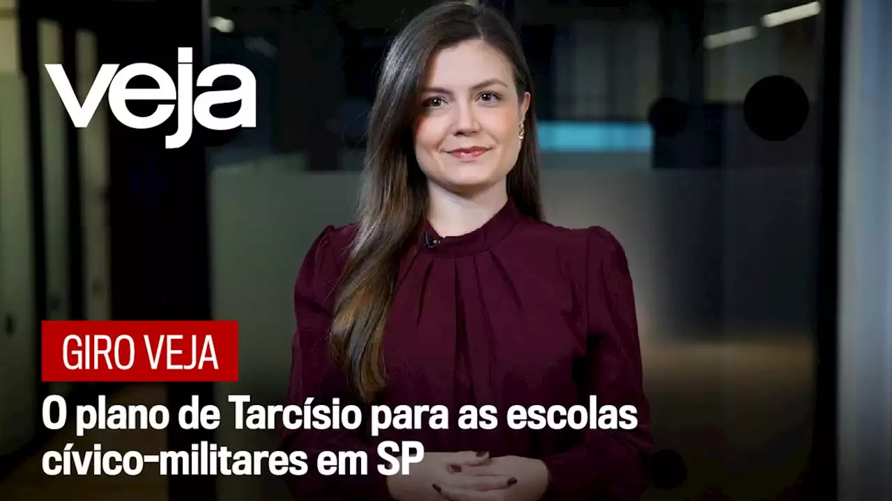 Giro VEJA: O plano de Tarcísio para as escolas cívico-militares em SP