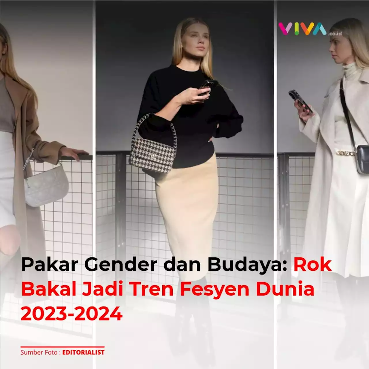 Pakar Gender dan Budaya: Rok Bakal Jadi Tren Fesyen Dunia 2023-2024