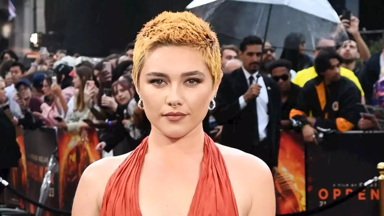 Florence Pugh’s Hair-to-Dress Coordination Is a Red Carpet Win