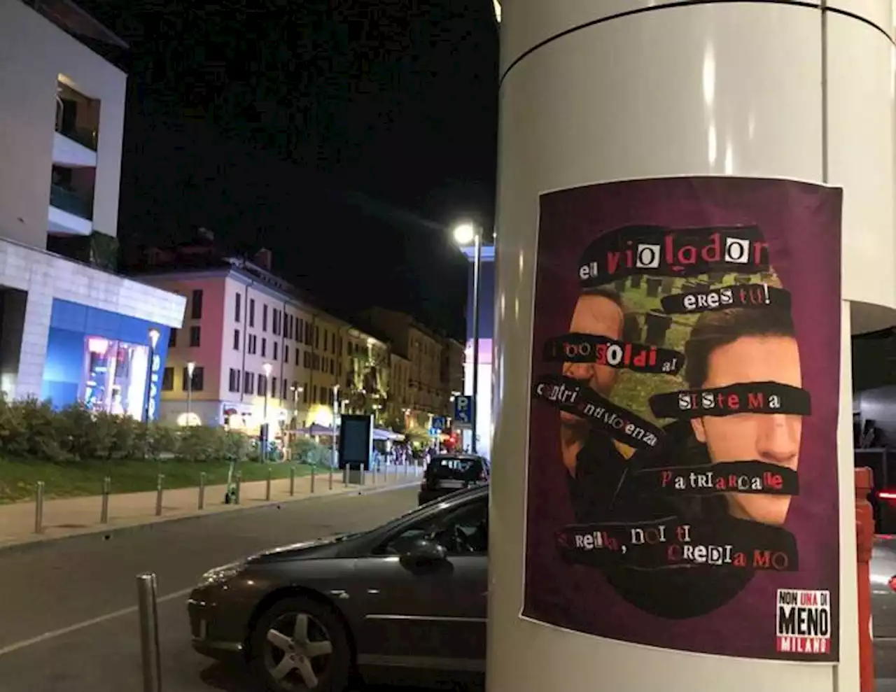 A Milano poster di Non una di meno contro i La Russa - Notizie - Ansa.it