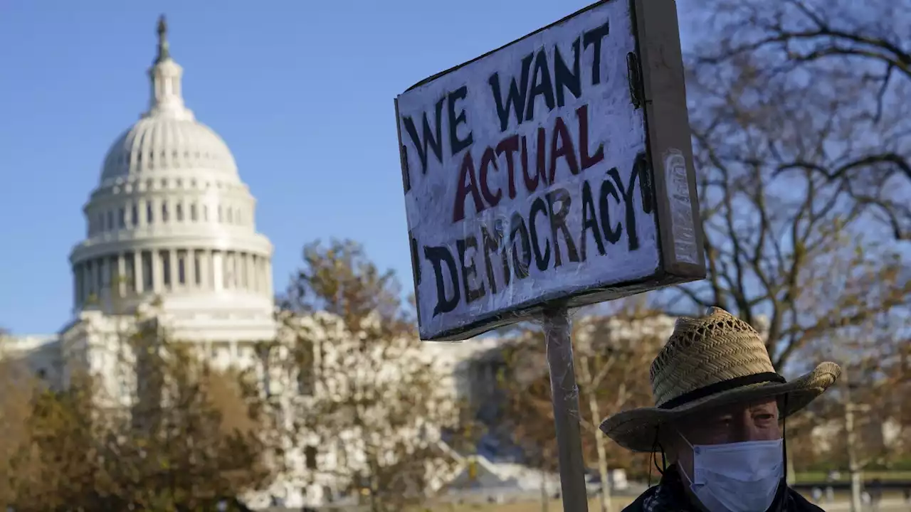 Americans are widely pessimistic about democracy in the United States, an AP-NORC poll finds