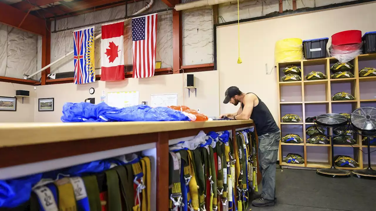 For some remote Canadian wildfires, best and fastest option is sending in the smokejumpers