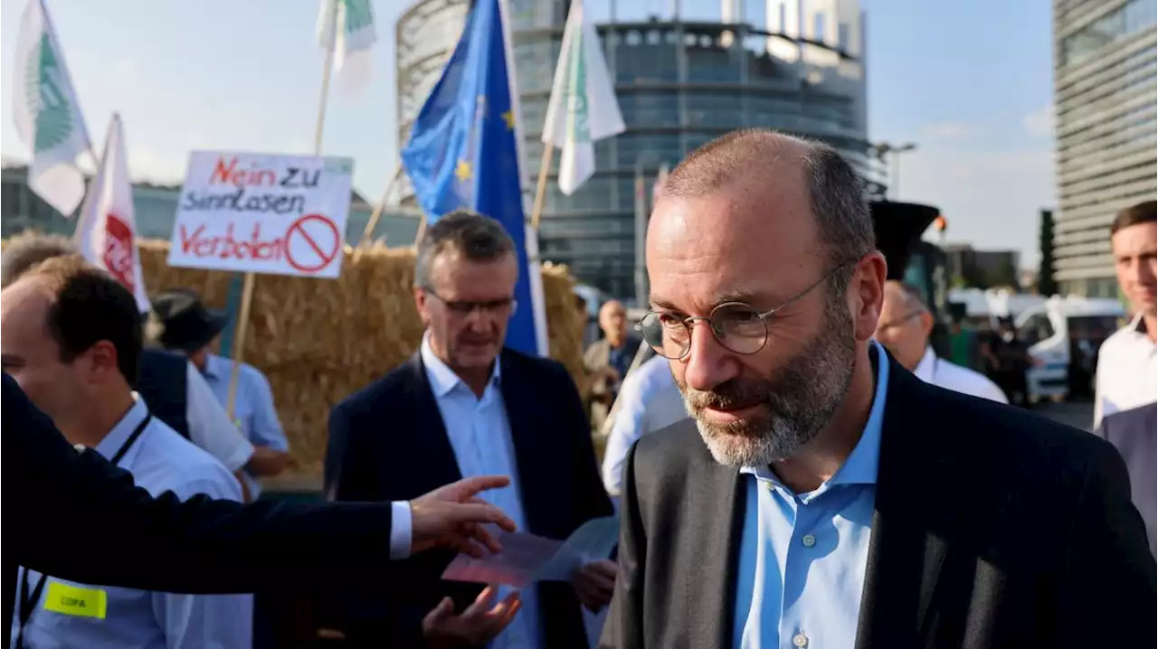 EVP-Chef Manfred Weber wettert erfolglos gegen Klimaschutzgesetz