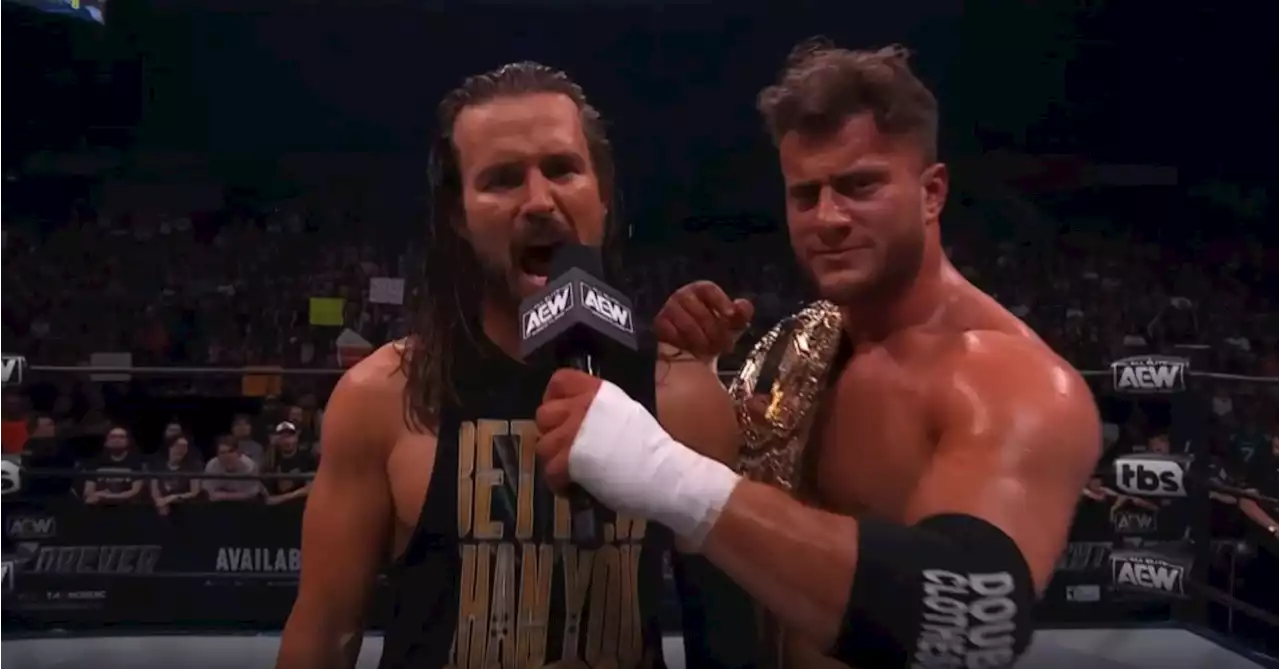 Friendship Blooms Between Adam Cole and MJF on AEW Dynamite