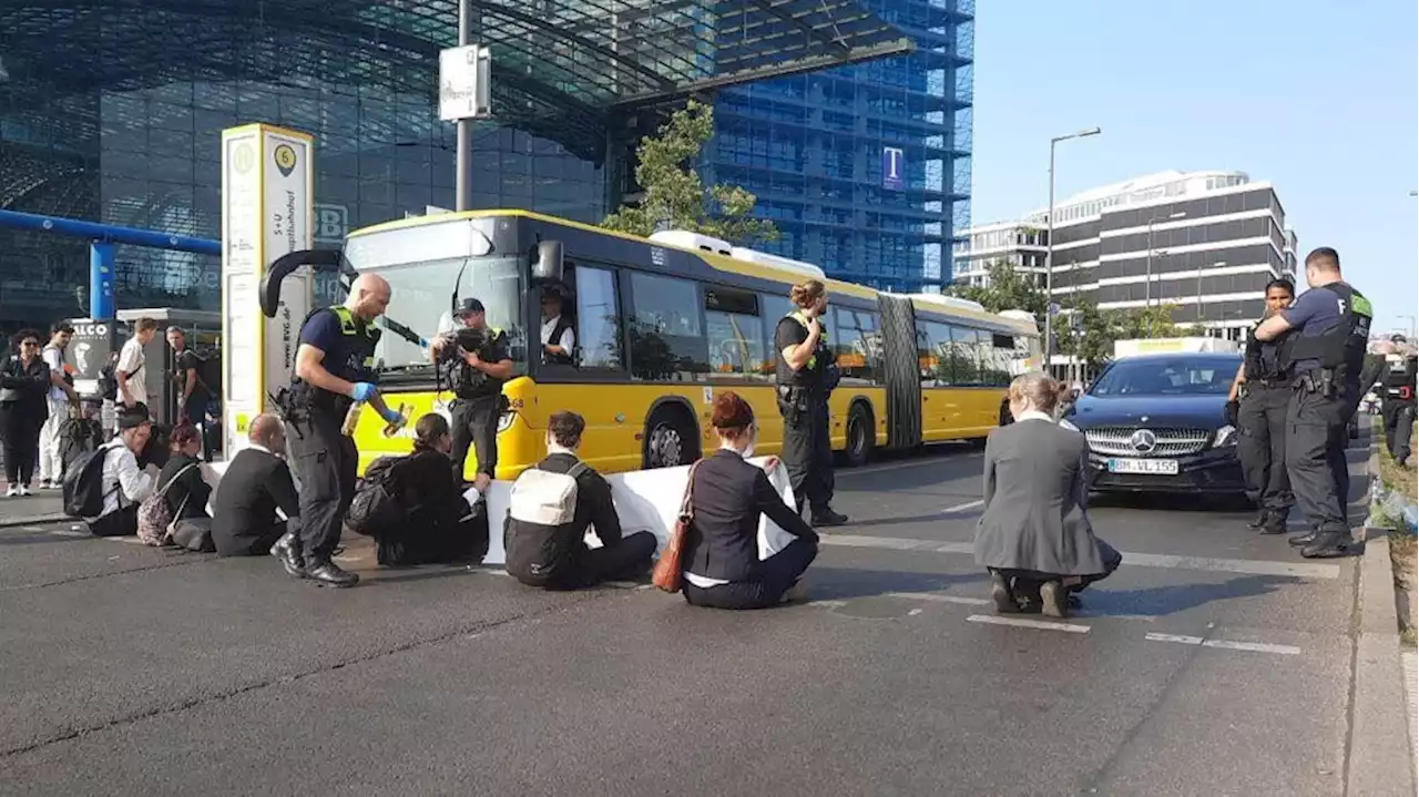 Letzte Nerv-Blockade der Klima-Kleber