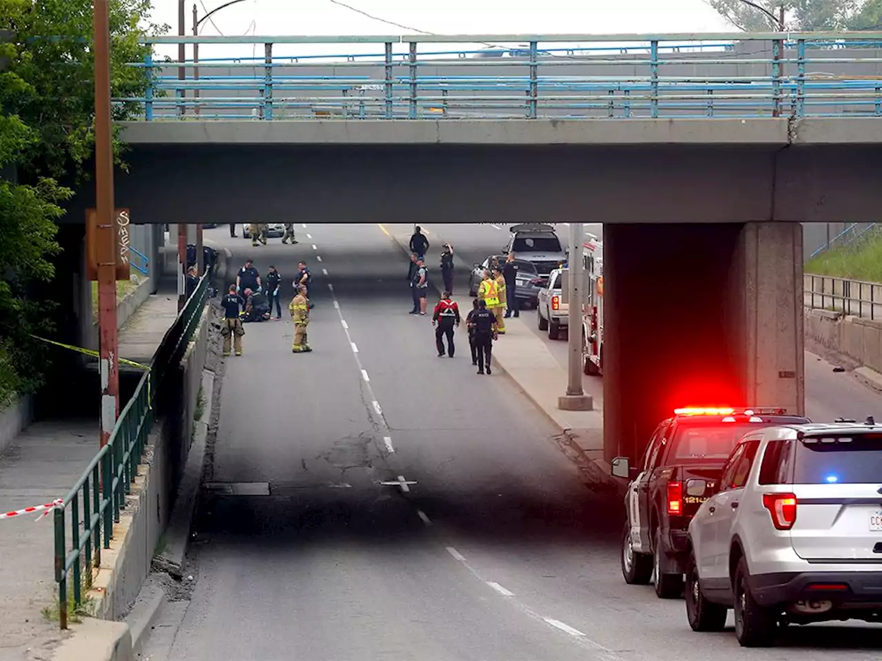 One dead in motorcycle crash in southwest Calgary