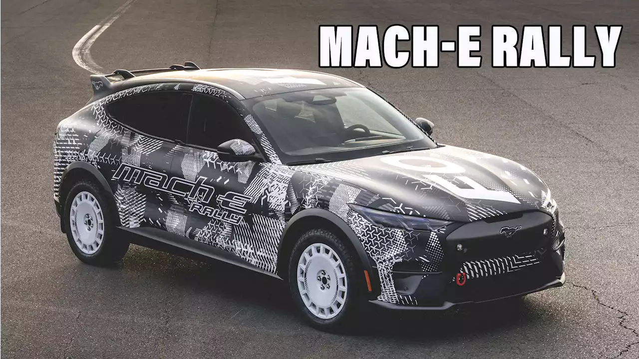 2024 Ford Mustang Mach-E Rally Is Coming To Your Favorite Dirt Road This Fall | Carscoops