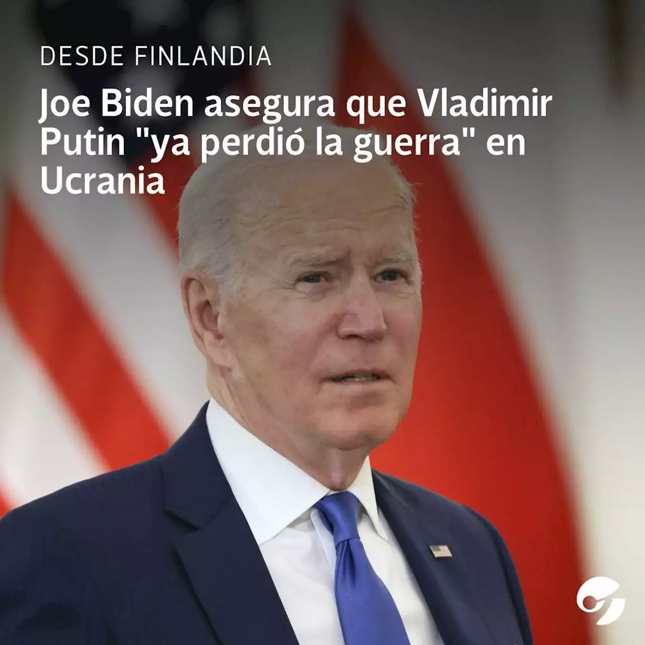 Joe Biden asegura que Vladimir Putin 'ya perdió la guerra' en Ucrania