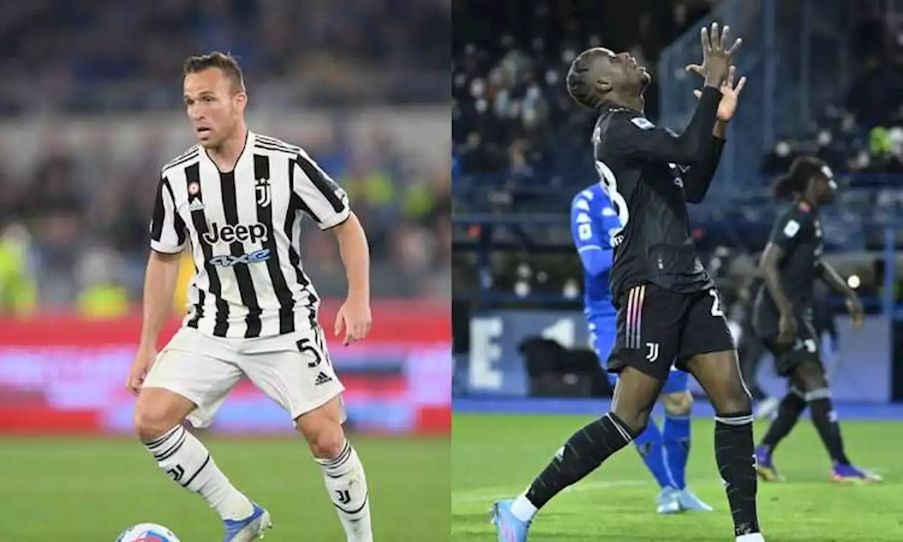 Juve, non solo Bonucci: tutti gli epurati, da Arthur a Zakaria. E Alex Sandro...