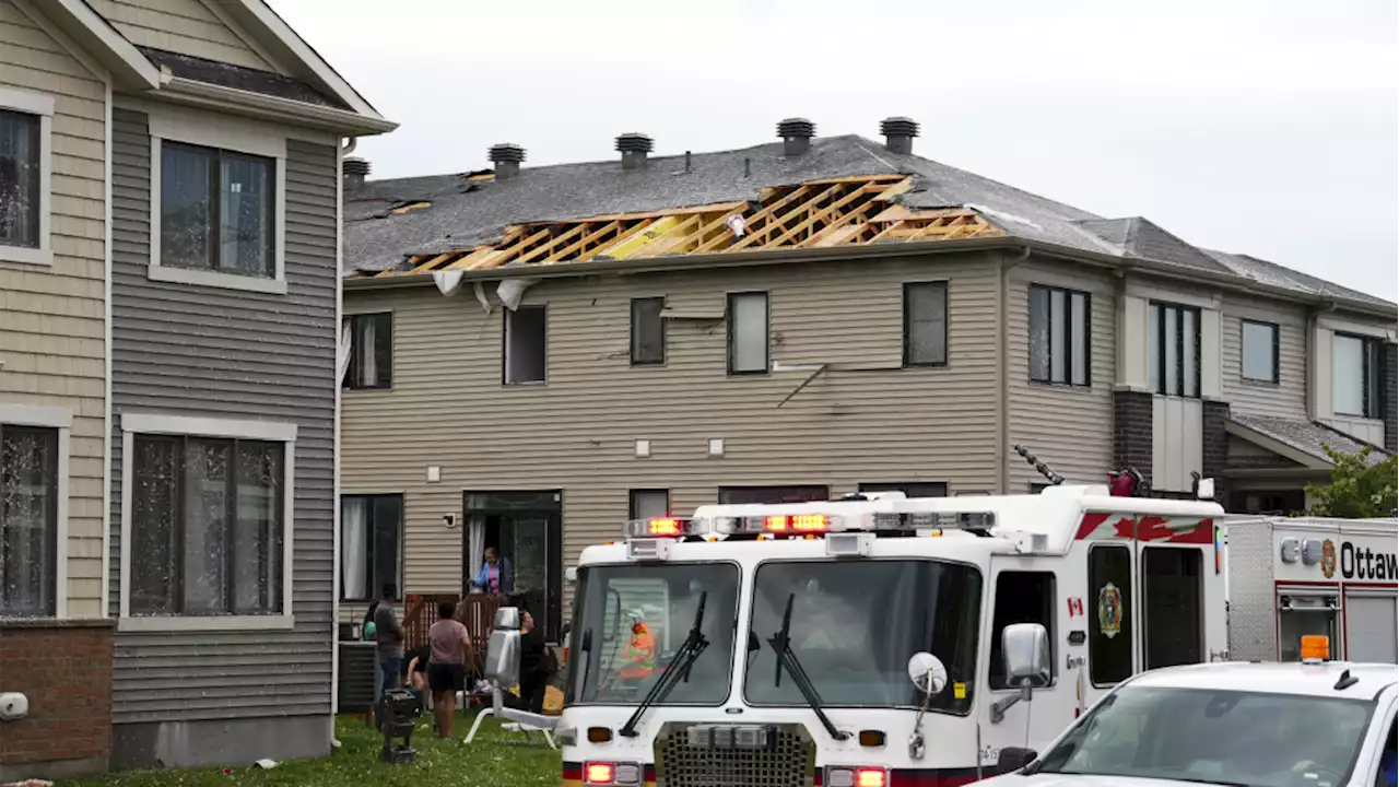 Cleanup begins after tornado hits Ottawa suburb of Barrhaven