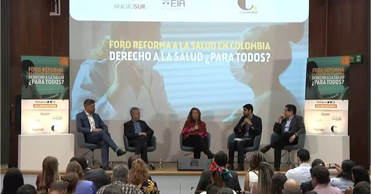 Así transcurrió el foro ‘Reforma a la salud en Colombia, derecho a la salud, ¿para todos?’