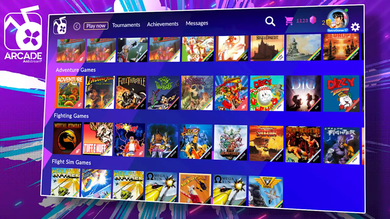 Retro streaming platform Antstream Arcade is first third-party cloud gaming service on Xbox