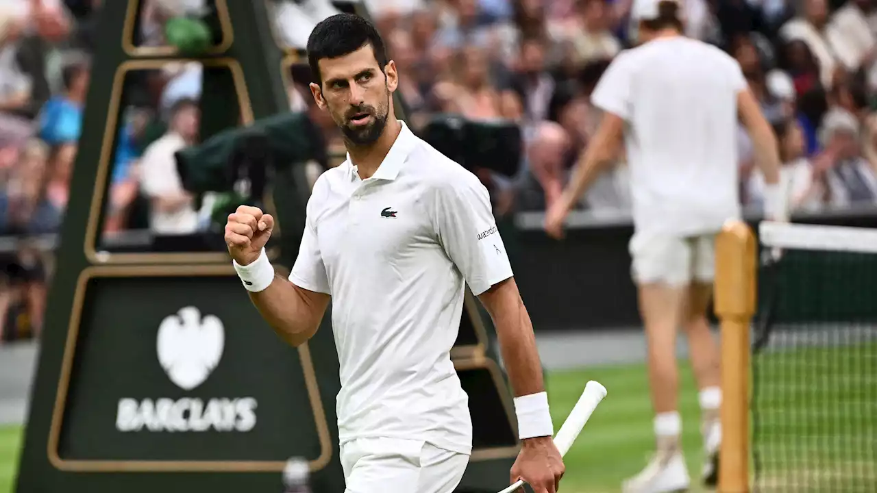 Wimbledon 2023 - Novak Djokovic zieht nach Sieg gegen Jannik Sinner ins Finale ein und jagt Roger Federers Rekord