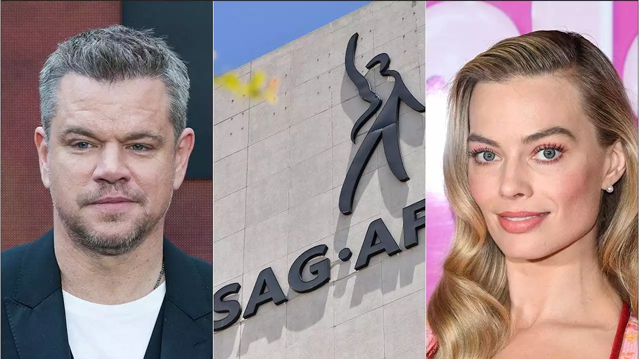 Hollywood’s A-list, including Matt Damon, Margot Robbie, Jeremy Renner, react to actor’s union strike