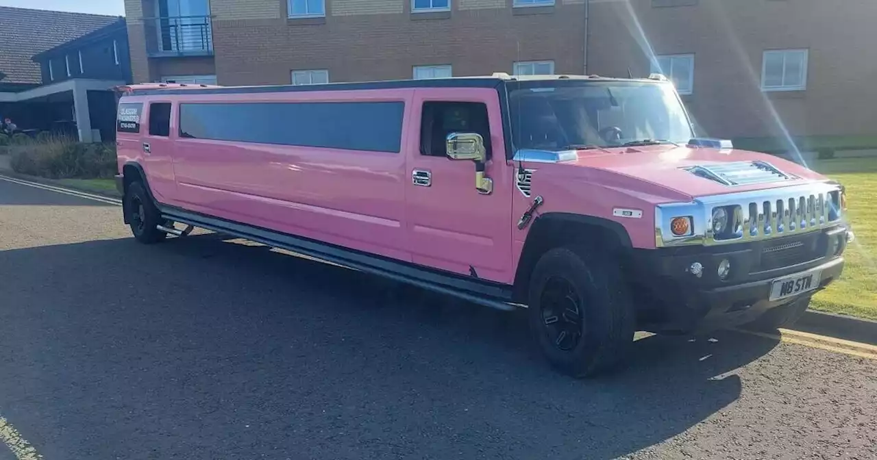 'Thriving' Glasgow pink limo business up for sale for £69k with Hummer included